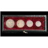 Image 1 : Great Britain 1890 Maundy Set in original Victorian Case