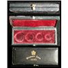 Image 2 : Great Britain 1890 Maundy Set in original Victorian Case