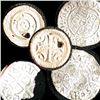 Image 3 : Hungarian Kingdom Lot of 4 Coins and 1 Religious Metal