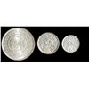 Image 1 : Indian States - Kutch Lot of 3 Silver Coins