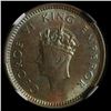 Image 3 : India 1939 Half Pice, NGC MS-63