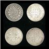 Image 2 : India Lot of Silver Rupees, William IV and Victoria
