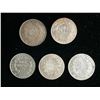 Image 1 : India Lot of Mixed Silver Rupees - William, Victoria, Edward
