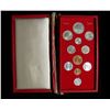 Image 1 : Israel 11 Piece Early Pruta Coin Set c.1949-1950's