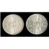 Image 3 : Netherlands East Indies 1/10 Guilden, Lot of 9 Coins