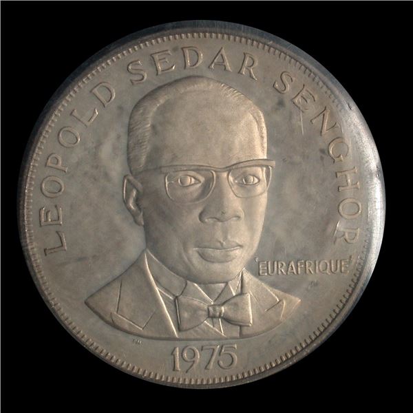 Senegal 1975 Fifty Francs Leopold Sedar Senghor