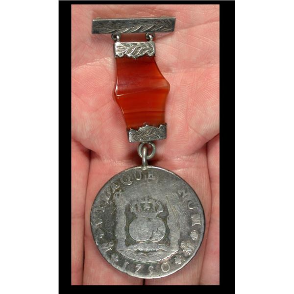 Spanish America 1750-MF 8 Reales, On Suspension Fob