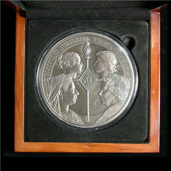 Tristan Da Cunha 2012 Diamond Jubilee Super Crown