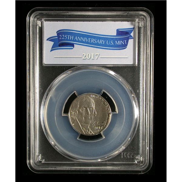 United States 2017-S Five Cents, PCGS First Day