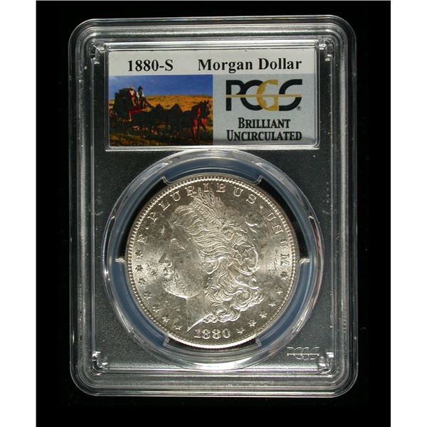 United States 1880-S One Dollar, PCGS BU