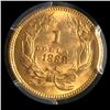 Image 3 : United States 1888 One Dollar Gold, PCGS MS-63