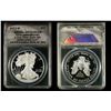 Image 2 : United States 2011 Silver Eagle 5 Coin Set, ANACS 70