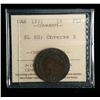 Image 1 : 1891 One Cent, Small Leaves Small Date