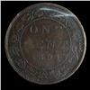 Image 3 : 1891 One Cent, Small Leaves Small Date