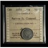 Image 1 : 1870 Ten Cents Narrow 0, ICCS VF-20
