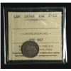 Image 1 : 1874H Ten Cents, ICCS Fine-12
