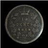 Image 4 : 1874H Ten Cents, ICCS Fine-12