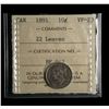 Image 1 : 1891 Ten Cents, 22 Leaves