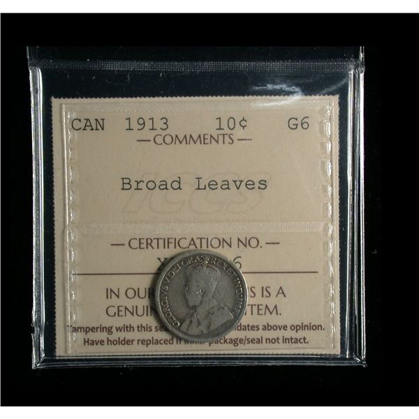 1913 Broad Leaves Ten Cents