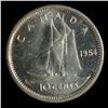 Image 2 : 1954 Ten Cents, ICCS MS-64