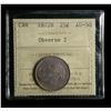 Image 1 : 1872H Twenty-five Cents, ICCS AU-50