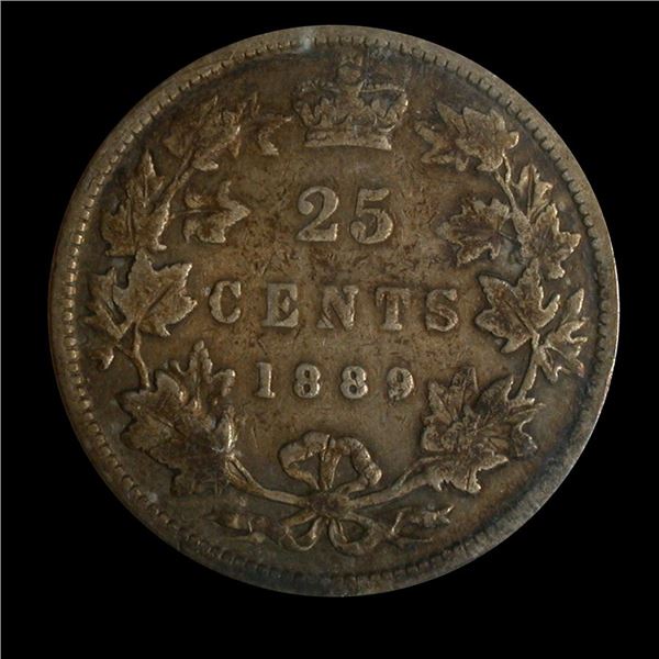 1889 Twenty-five Cents