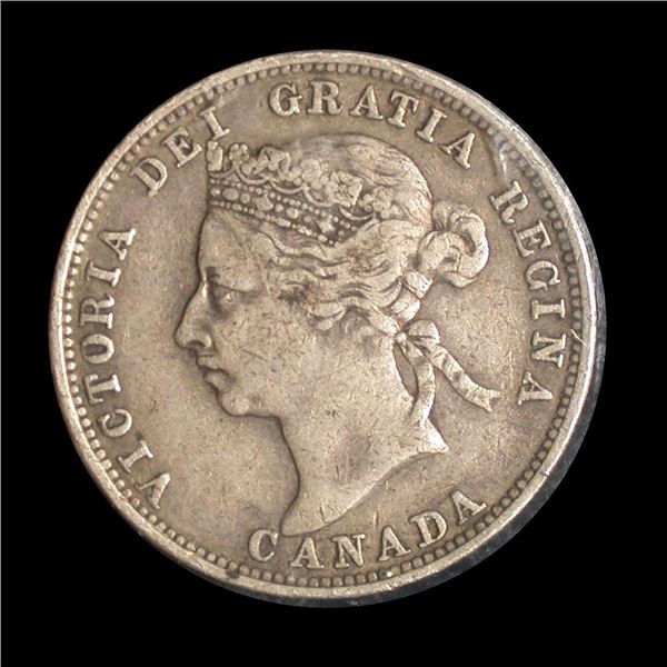 1899 Twenty-five Cents, ICCS VF-20
