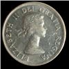 Image 3 : 1953 Fifty Cents, Large Date No Shoulder Fold