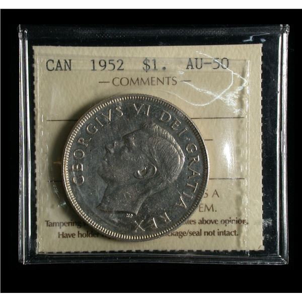 1952 One Dollar No Water Lines