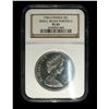 Image 1 : 1965 One Dollar Small Beads Pointed 5 NGC, Rotated Dies
