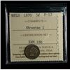 Image 1 : Newfoundland 1870 Five Cents, Obverse 1