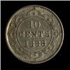 Image 2 : Newfoundland 1888 Ten Cents, ICCS VF-30