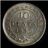 Image 4 : Newfoundland 1940 Ten Cents, ICCS MS-62