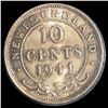Image 4 : Newfoundland 1941-C Ten Cents, ICCS MS-64