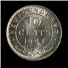 Image 1 : Newfoundland 1941-C Ten Cents, ICCS MS-64