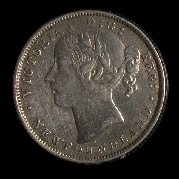 Newfoundland 1865 Twenty Cents