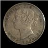 Image 2 : Newfoundland 1872H Twenty Cents, ICCS VF-30