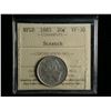 Image 1 : Newfoundland 1885 Twenty Cents, ICCS VF-30