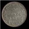 Image 4 : Newfoundland 1885 Twenty Cents, ICCS VF-30