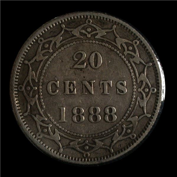 Newfoundland 1888 Twenty Cents