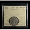 Image 1 : Newfoundland 1890 Twenty Cents, ICCS VF-20