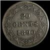 Image 2 : Newfoundland 1890 Twenty Cents, ICCS VF-30