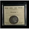 Image 1 : Newfoundland 1894 Twenty Cents, Obverse 1