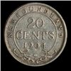 Image 2 : Newfoundland 1904H Twenty Cents, ICCS VF-30