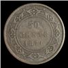 Image 3 : Newfoundland 1874 Fifty Cents, ICCS Fine-15