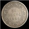 Image 2 : Newfoundland 1888 Fifty Cents, ICCS VF-20