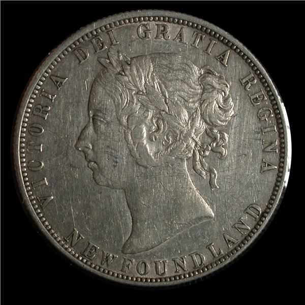 Newfoundland 1899 Fifty Cents, Narrow 9