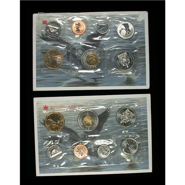 1997 Uncirculated Set Pair, Winnipeg & Ottawa issues
