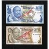 Image 4 : Botswana Set of 5 Specimen Notes, 1 to 20 Pulu