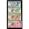 Image 1 : Ghana Set of 4 Specimen Notes, 1 to 10 Cedis